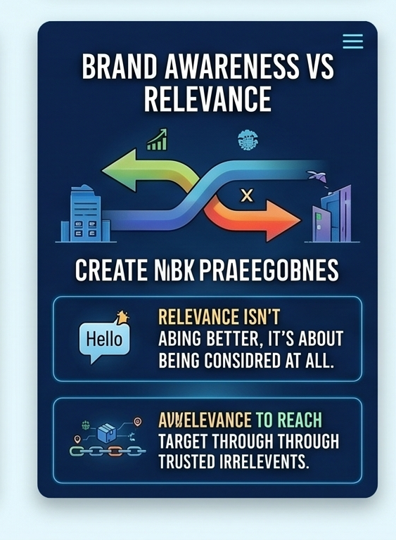 Gap 06 — Brand Awareness vs Relevance